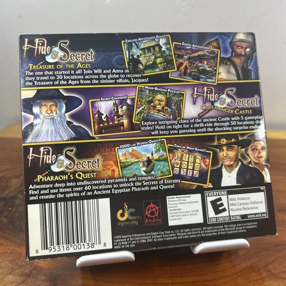 Video Game PC The Hide & Secret Collection Treasure of The Ages